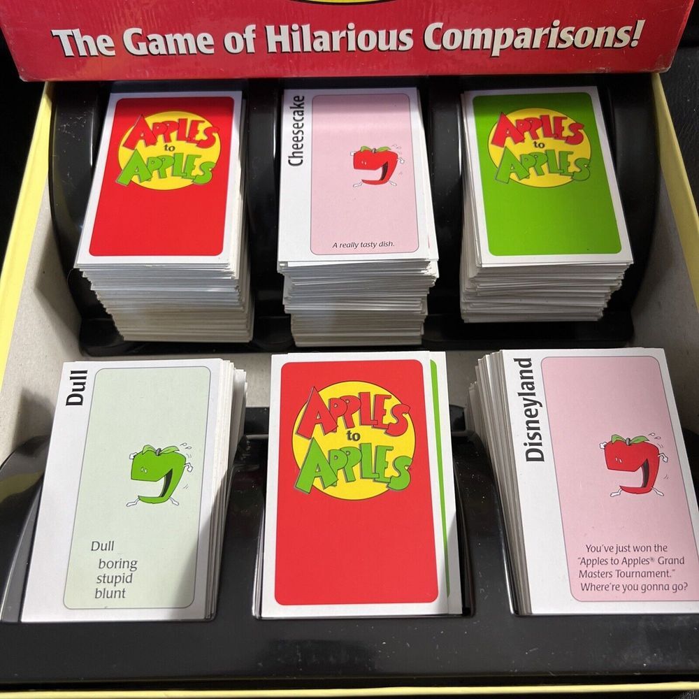 Apples to Apples Party‎ Box - The Game of Hilarious Comparisons! Over 500 Cards! - Picture 3 of 8
